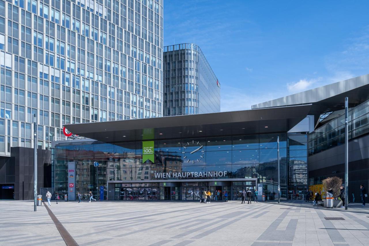 Whats-App Self-Check-In - Paerchen Wohnung Am Hauptbahnhof Wiedeń Zewnętrze zdjęcie